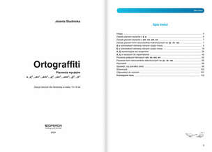 Ortograffiti. Pisownia wyrazów z Ą, Ę, JI, II - zeszyt ćwiczeń dla młodzieży w wieku 13-18 lat