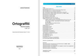Ortograffiti. Pisownia wyrazów z RZ i Ż - zeszyt ćwiczeń dla młodzieży w wieku 13-18 lat