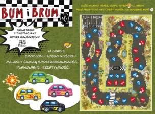 BUM i BRUM. Rajd Malucha - puzzlogra wyścigowa
