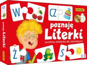 Poznaję literki - puzzlowa układanka dla najmłodszych
