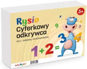 Rysio Cyferkowy Odkrywca. Gry i zabawy multimedialne - pakiet edukacyjny dla przedszkolaków 5+