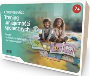 Eduterapeutica Lux. Trening Umiejętności Społecznych. Zestaw stolikowo-dywanowych gier integracyjnych