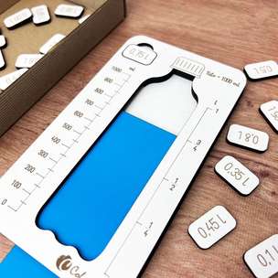 Butelka edukacyjna Pojemność – pomoc dydaktyczna