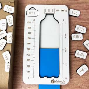 Butelka edukacyjna Pojemność – pomoc dydaktyczna