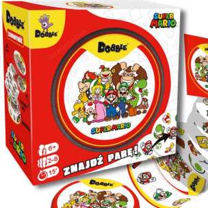 Dobble Super Mario - gra na spostrzegawczość i refleks