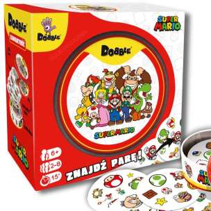 Dobble Super Mario - gra na spostrzegawczość i refleks