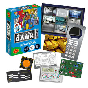 Escape room. Skok na bank - emocjonująca gra towarzyska