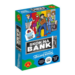 Escape room. Skok na bank - emocjonująca gra towarzyska