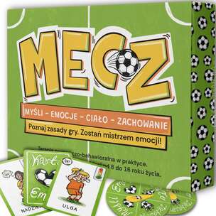MECZ - Myśli, Emocje, Ciało, Zachowanie. Poznaj zasady gry. Zostań mistrzem emocji - kompleksowa pomoc psychologiczna CBT