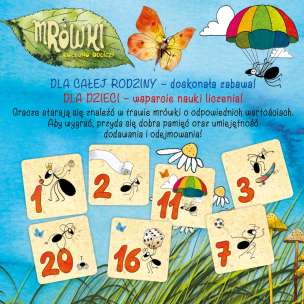 Mrówki. Kolejno odlicz! - gra rozwijająca pamięć i naukę liczenia