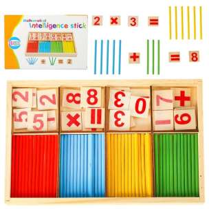 Patyczki do nauki liczenia - zestaw edukacyjny