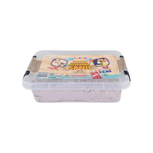 Piasek dynamiczny Tuban box 2,5 kg - kolor naturalny