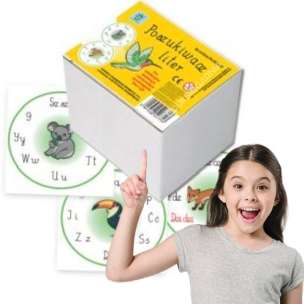 Poszukiwacz liter - gra edukacyjna kształcąca I doskonaląca spostrzeganie liter I cyfr