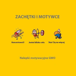 Zachętki i motywce. 192 naklajki motywacyjne z bohaterami najpopularniejszych programów komputerowych (różowe)