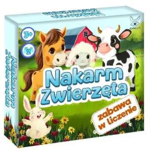 Nakarm zwierzęta. Zabawa w liczenie - gra edukacyjna