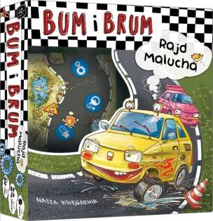 BUM i BRUM. Rajd Malucha - puzzlogra wyścigowa