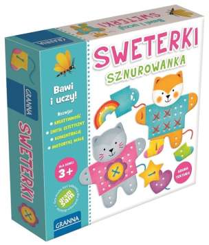 Sweterki. Sznurkowanka