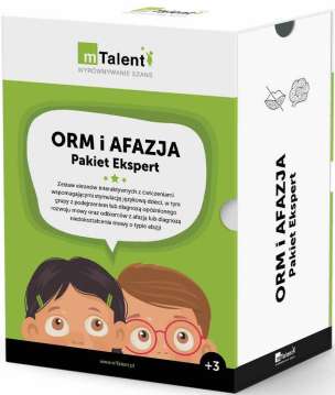 mTalent ORM i Afazja. Pakiet Ekspert - zestaw ekranów interaktywnych