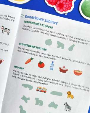 Moje pierwsze słowa. Co tu pasuje? - zestaw edukacyjny