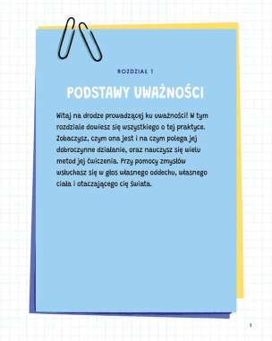 Uważność. Ćwiczenia dla dzieci w wieku 8–12 lat. Ponad 60 zadań pomagających osiągnąć spokój i skupienie oraz dokonywać dobrych wyborów