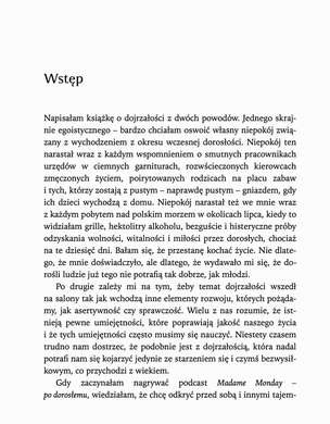 Madame Monday. Po dorosłemu