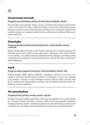 Logopedyczne prace domowe dla najmłodszych. Karty pracy do terapii głosek SZ i RZ/Ż