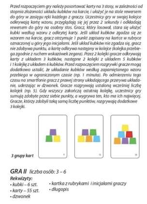 Memokubki - gra edukacyjna Montessori