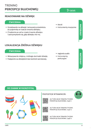 Arkusze obserwacji i treningi rozwojowe dla dzieci w wieku 3-6 lat