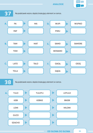 Rozwijające ćwiczenia językowe. Od słowa do słowa. Trening leksykalno-semantyczny dla uczniów w wieku 13-15 lat