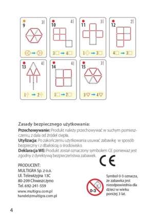Patyki - zabawka edukacyjna Montessori