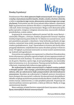 Przygody króliczka Barta i sówki Kui. Bajki sensoryczne