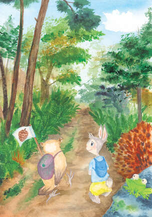 Przygody króliczka Barta i sówki Kui. Bajki sensoryczne