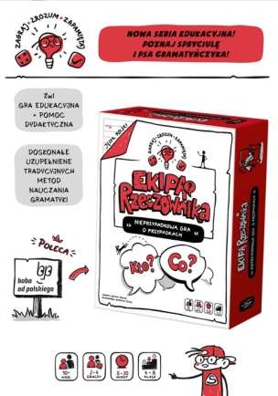 Ekipa rzeczownika. Nieprzypadkowa gra o przypadkach - gra edukacyjna