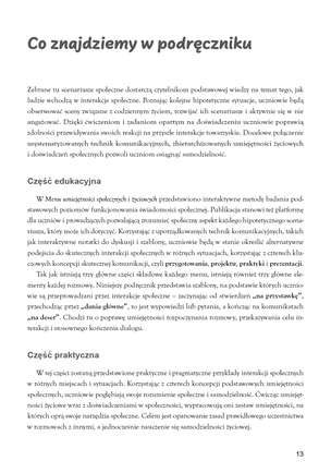 Menu umiejętności społecznych i życiowych. Ćwiczenia kształtujące umiejętności społeczne i życiowe dla młodzieży ze spektrum autyzmu