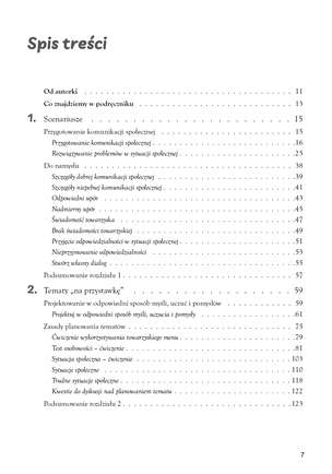 Menu umiejętności społecznych i życiowych. Ćwiczenia kształtujące umiejętności społeczne i życiowe dla młodzieży ze spektrum autyzmu