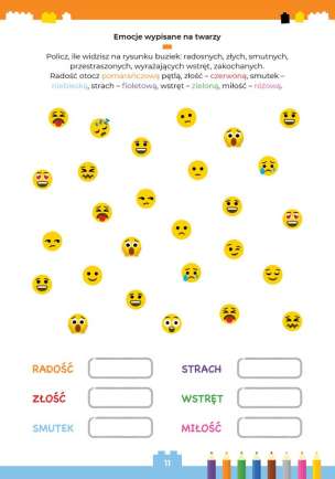 Nazywam emocje. Karty pracy dla dzieci ze specjalnymi potrzebami edukacyjnymi oraz ze spektrum autyzmu (4−9 lat)