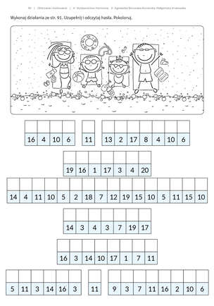 Obliczanie i kodowanie. Materiały na zajęcia rewalidacyjne i korekcyjno-kompensacyjne dla uczniów ze specjalnymi potrzebami edukacyjnymi