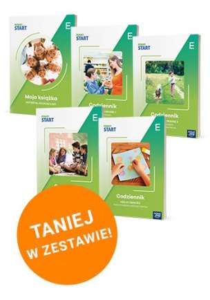 Pewny Start. Poziom E. Moja książka + Codziennik (Funkcjonowanie 1-2, Komunikacja, Kreatywność) - ZESTAW