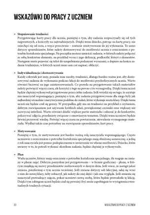 Pomocnik nauczyciela wspomagającego. Dokumentacja – wskazówki – karty pracy