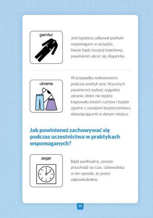 Praktyki wspomagane. Poradnik dla uczniów szkół przysposabiających do pracy