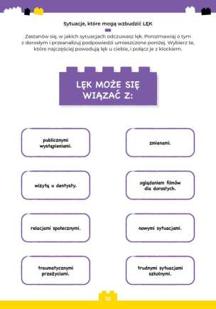 Radzę sobie z poczuciem lęku. Karty pracy dla dzieci i młodzieży z zaburzeniami lękowymi oraz ze spektrum autyzmu