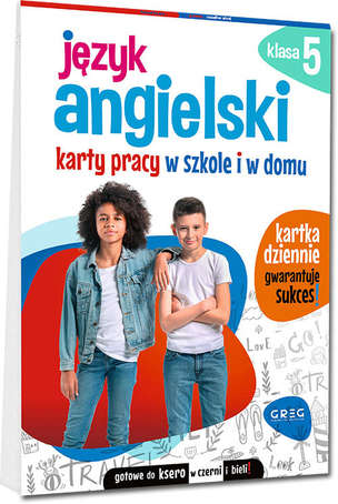 Język angielski. Karty pracy w szkole i w domu. Klasa 5