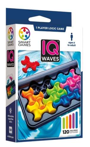 Smart Games. IQ Waves IUVI Games - układanka logiczna dla 1 gracza