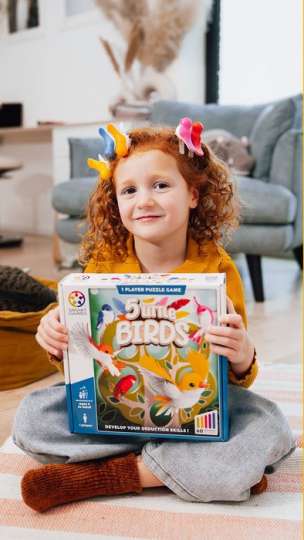 Smart Games. 5 Little Birds IUVI Games - gra logiczna
