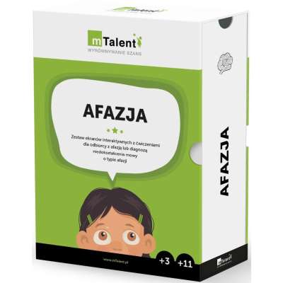 mTalent Afazja - zestaw ekranów interaktywnych