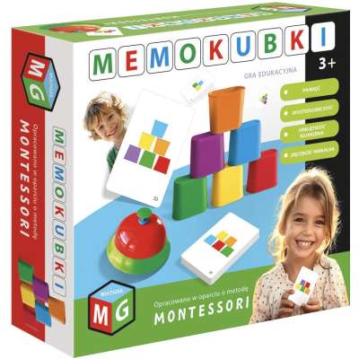Memokubki - gra edukacyjna Montessori