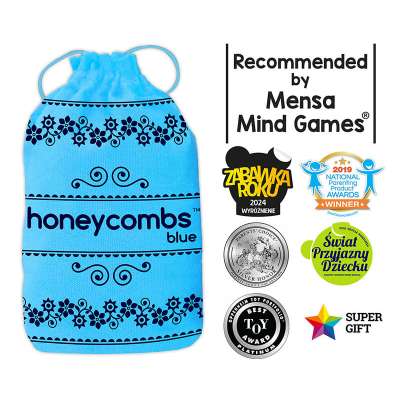 Honeycombs Blue Plastry Miodu - gra logiczna