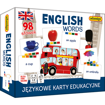 English words - językowy zestaw edukacyjny