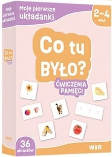 Moje pierwsze układanki. Co tu było? Ćwiczenia pamięci