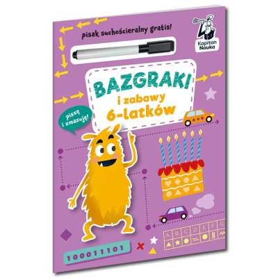 Kapitan Nauka. Bazgraki i zabawy 6-latków